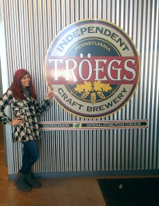 Janee at Troegs