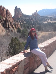 me at the Garden of the Gods